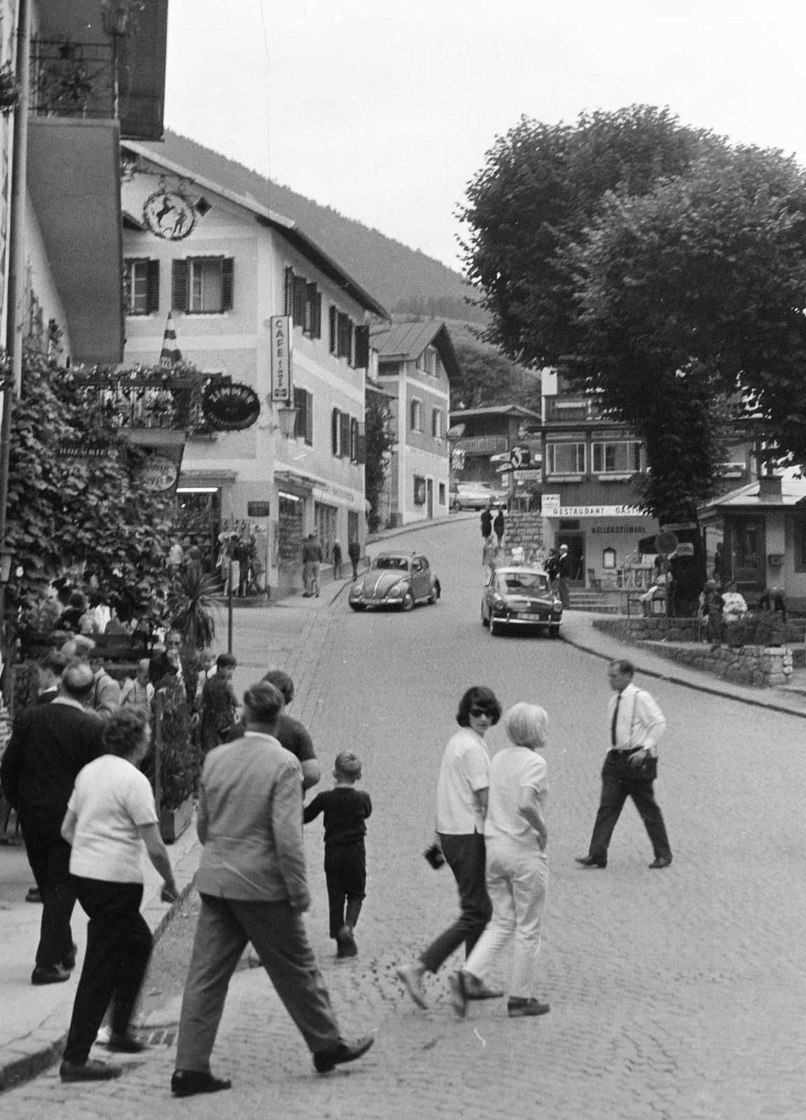 Austria, Markt., 1966, Hunyady József, Fortepan #218949