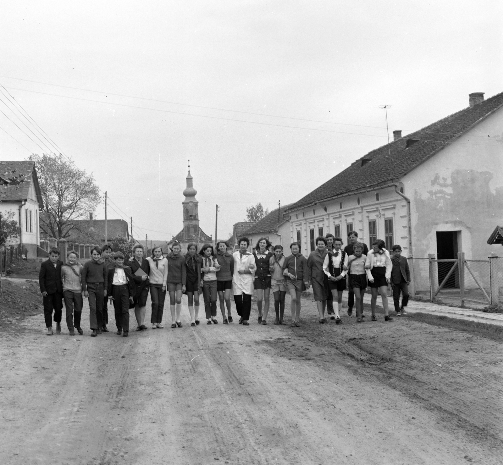 1967, Hunyady József, úttörő, Fortepan #218997