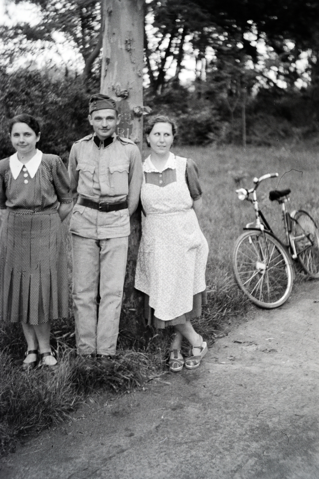 1940, Kellner Ludwig, bicycle, Fortepan #219071