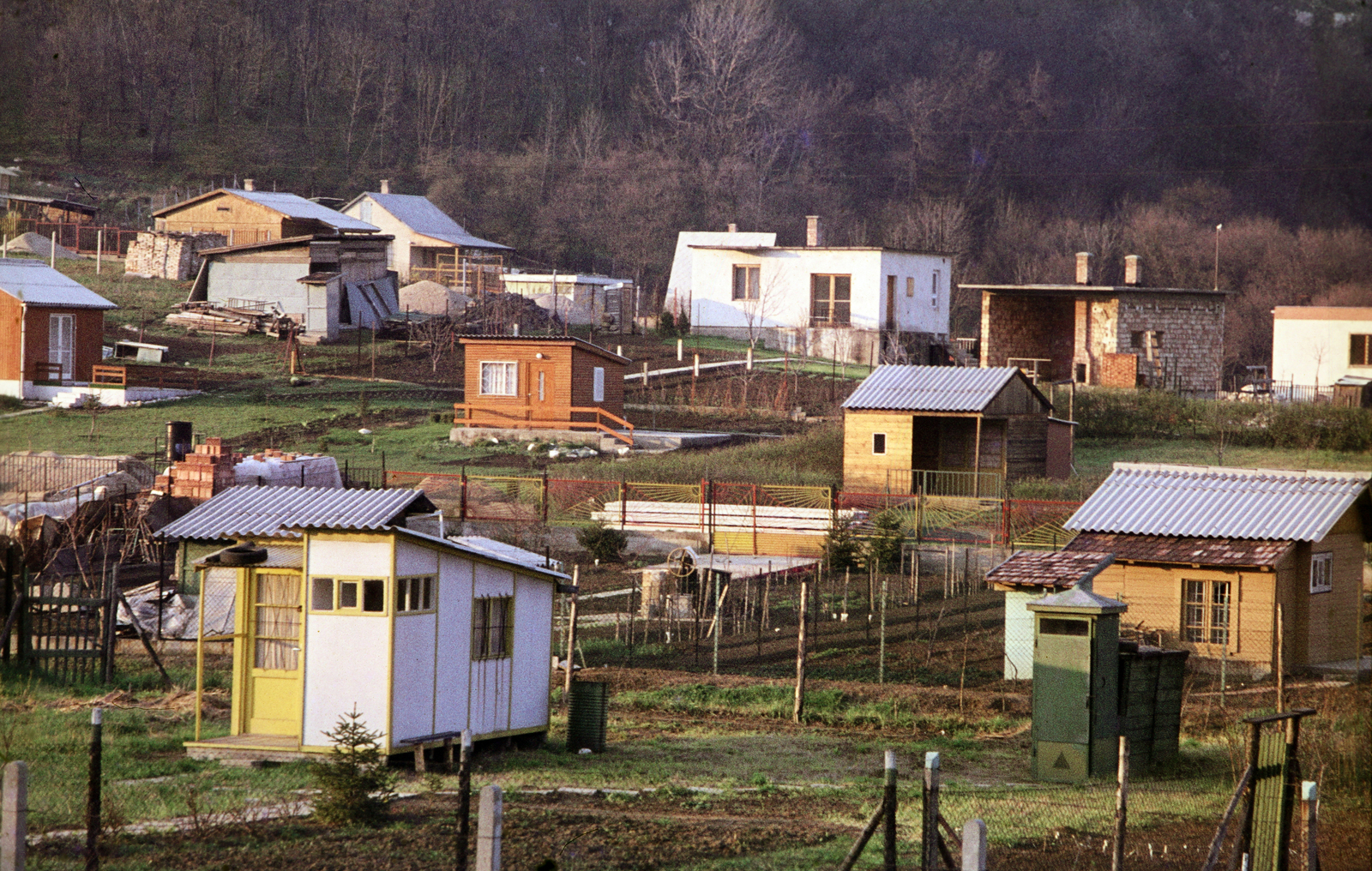 1983, Mezey András, nyaraló, színes, Fortepan #219649