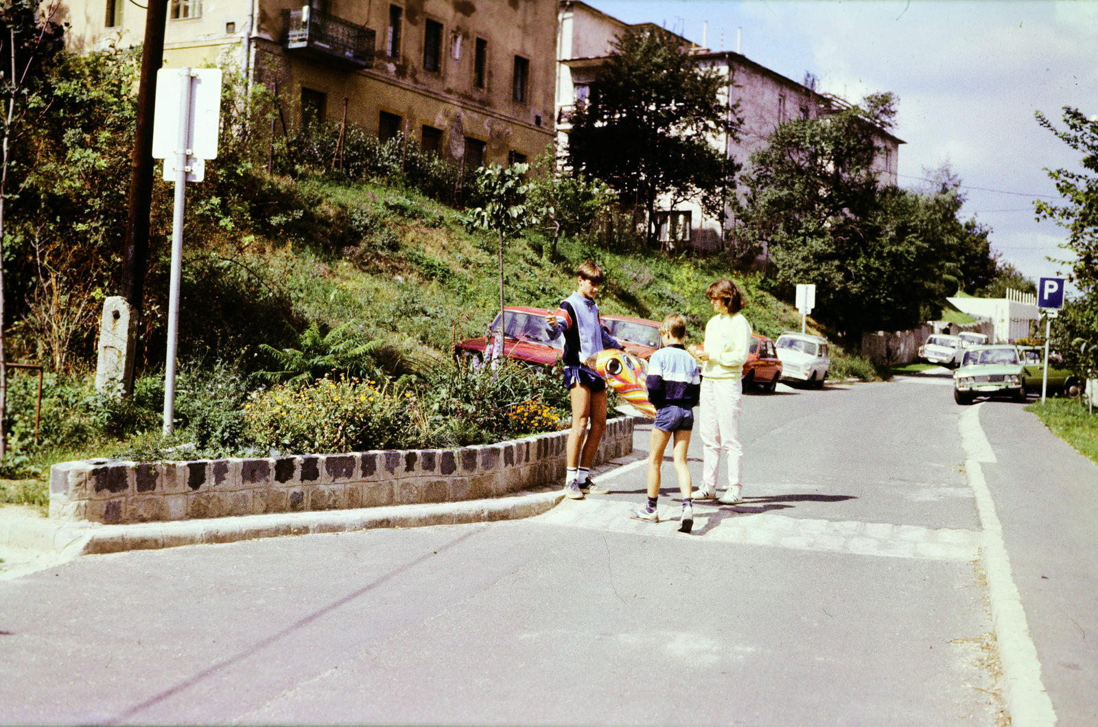 Magyarország, Budapest XII., Rőzse utca, balra az Esze Tamás nevelőotthon épülete látható., 1988, Mezey András, Budapest, Fortepan #219664