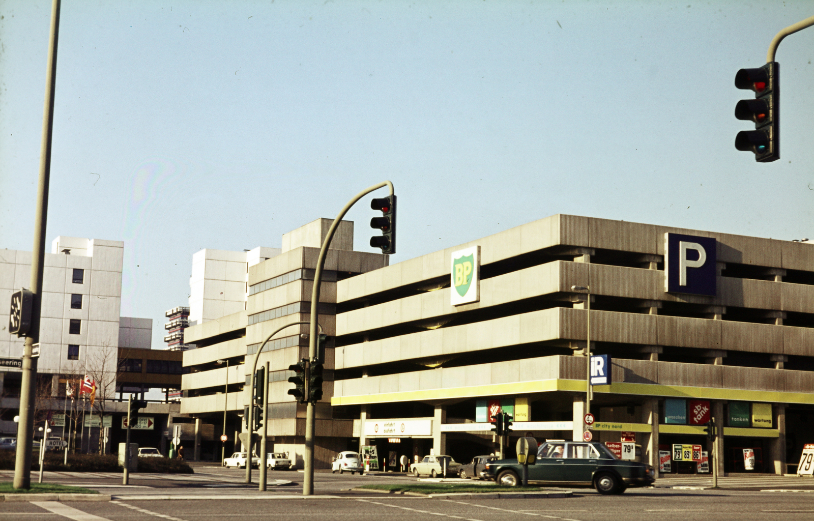 Germany, Hamburg, a Mexikoring az Überseering és a Kapstadtring sarkáról., 1974, Mezey András, BMW E3, Fortepan #219838