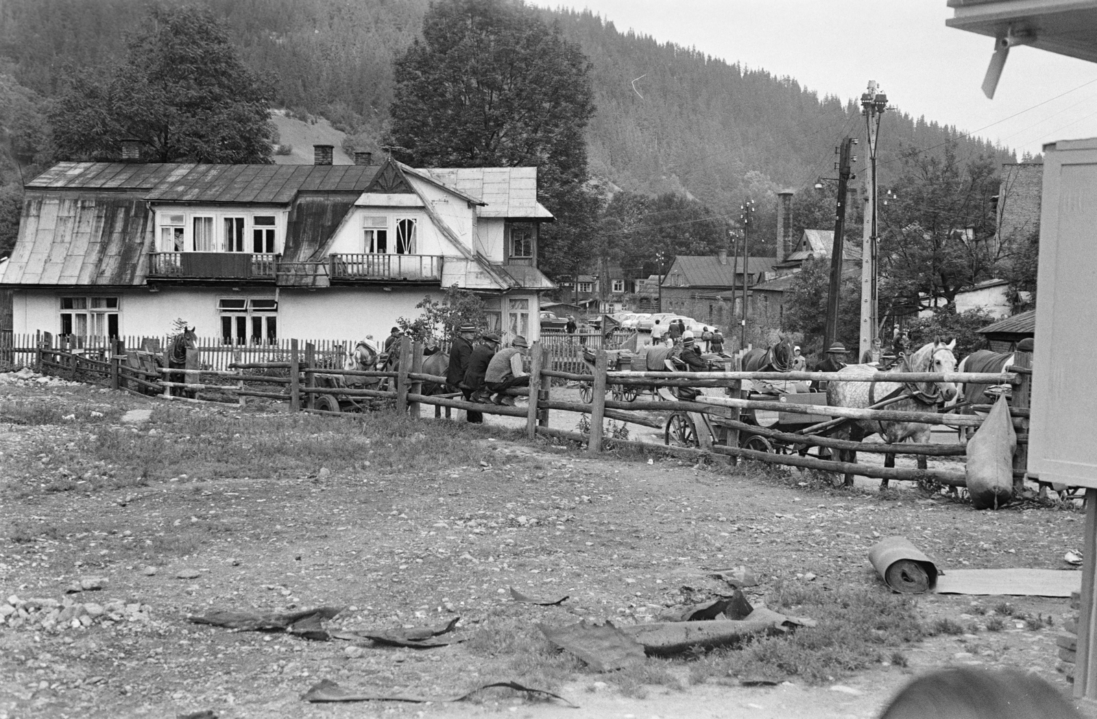 Poland,Tatry Wysokie, Zakopane, ulica Na Gubałówkę 2., 1962, Mihály Tamás, Fortepan #219929