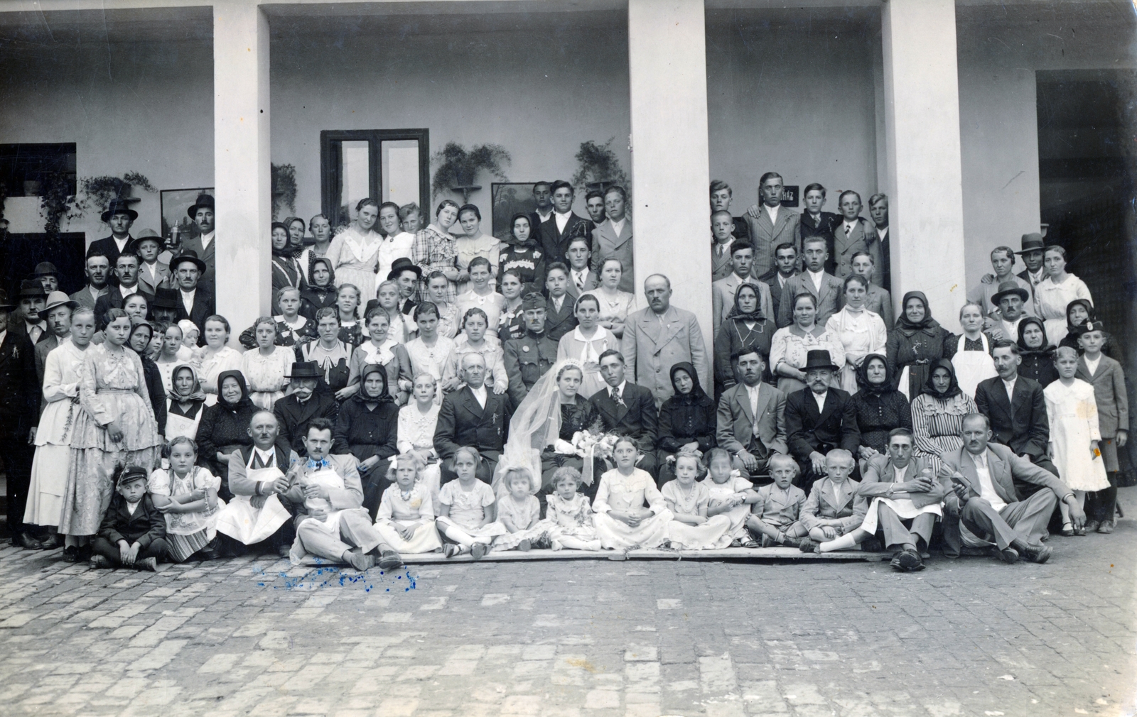 1935, Miskolci Zsuzsa, tableau, Fortepan #220060