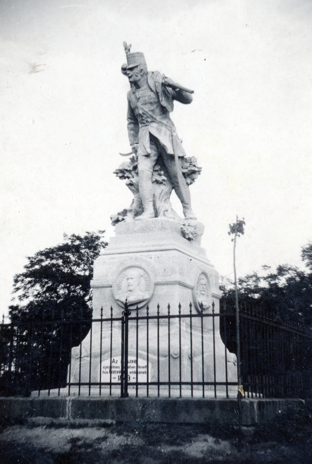Hungary, Isaszeg, Szobor-hegy, Honvéd-emlékmű (Radnai Béla, 1901.)., 1936, Ferencziné Fodor Katalin, Fortepan #220101