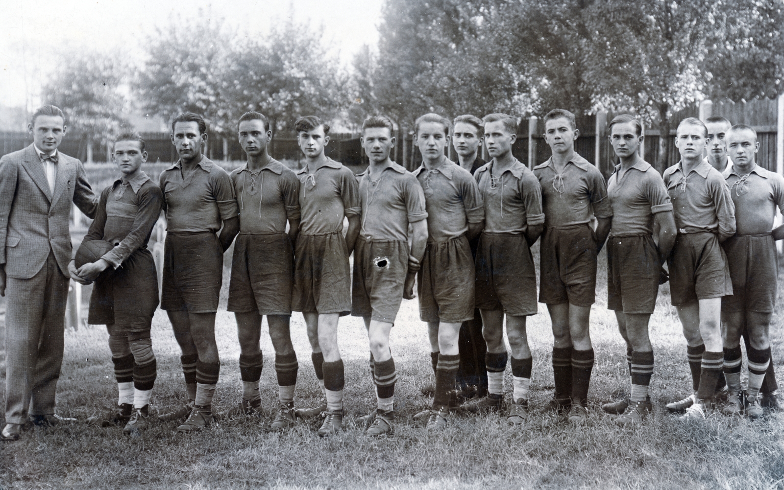 1929, Horváth Ida, futballcsapat, Fortepan #220293
