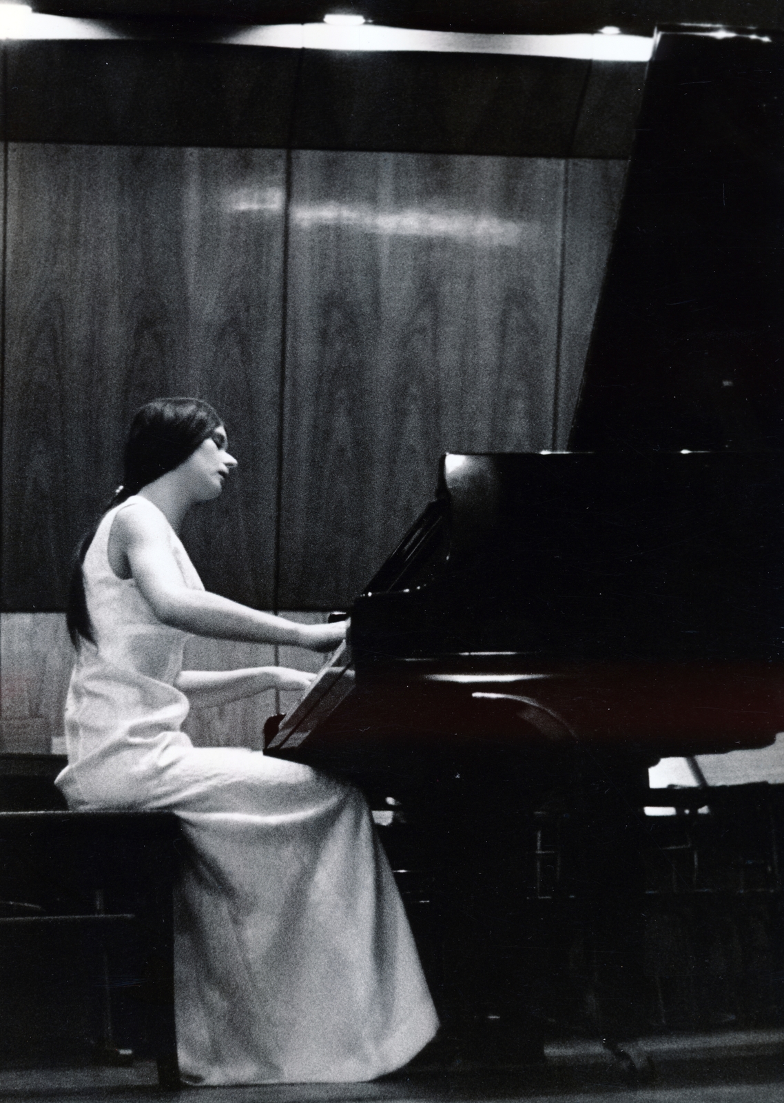 1983, Sólyi Ilona, piano, Fortepan #220492