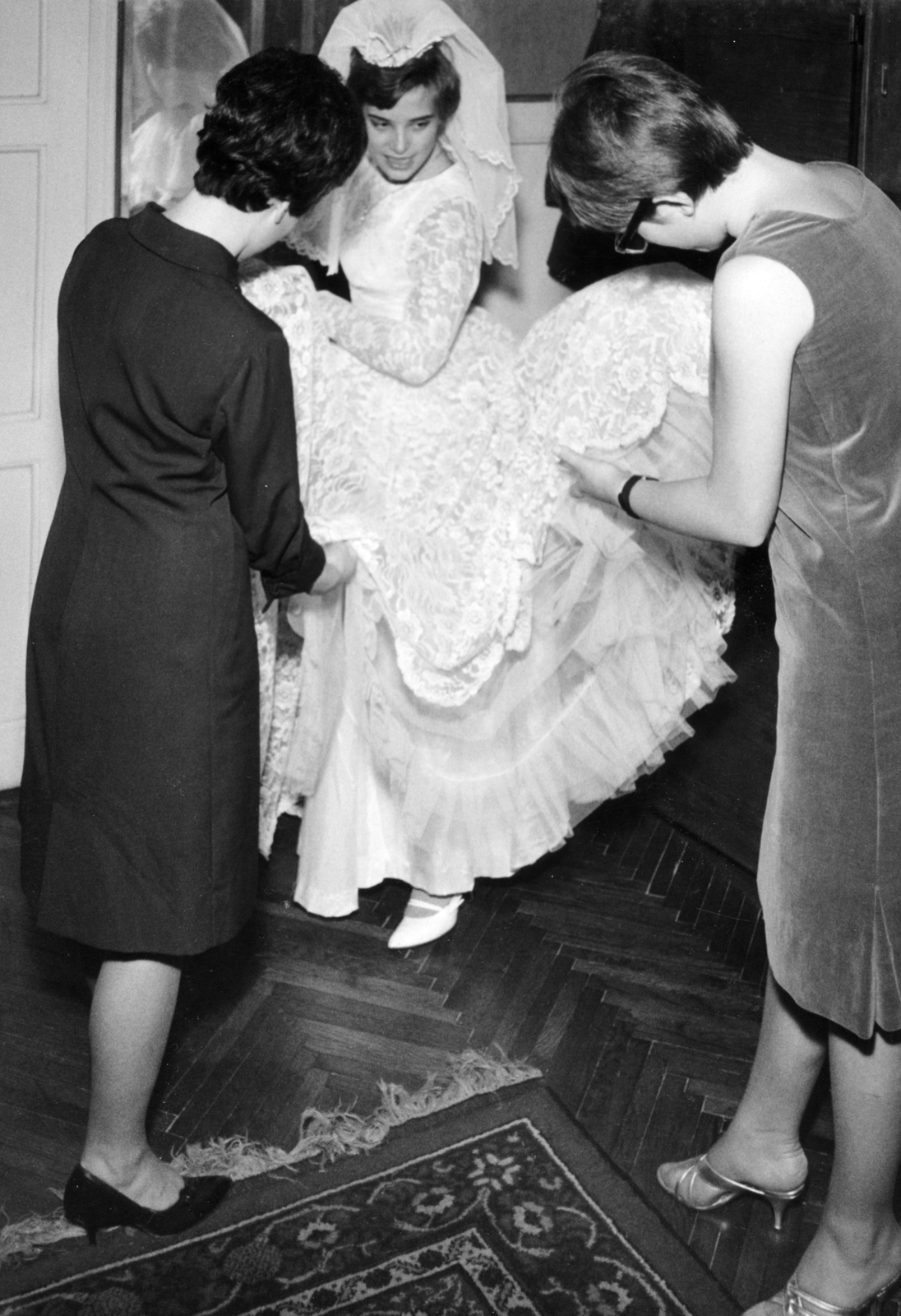 1983, Sólyi Ilona, bride, Fortepan #220521