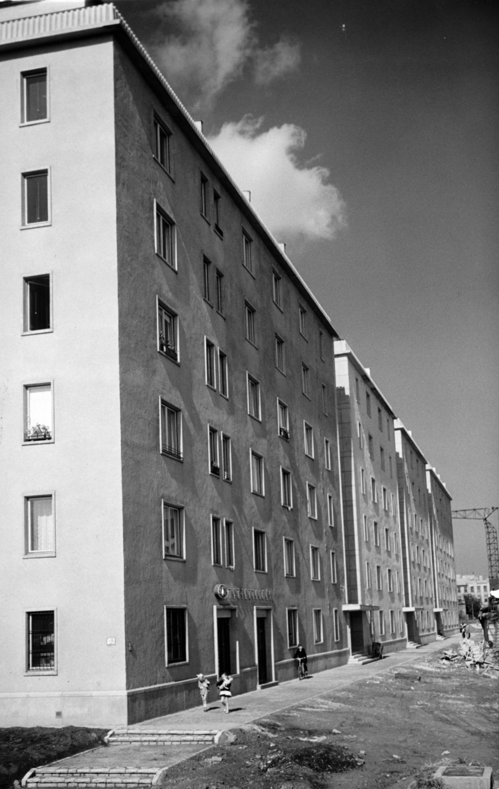 Magyarország, Budapest XI., Szerémi sor a Hamzsabégi úttól a Baranyai utca felé nézve., 1961, Sólyi Ilona, Budapest, Fortepan #220593