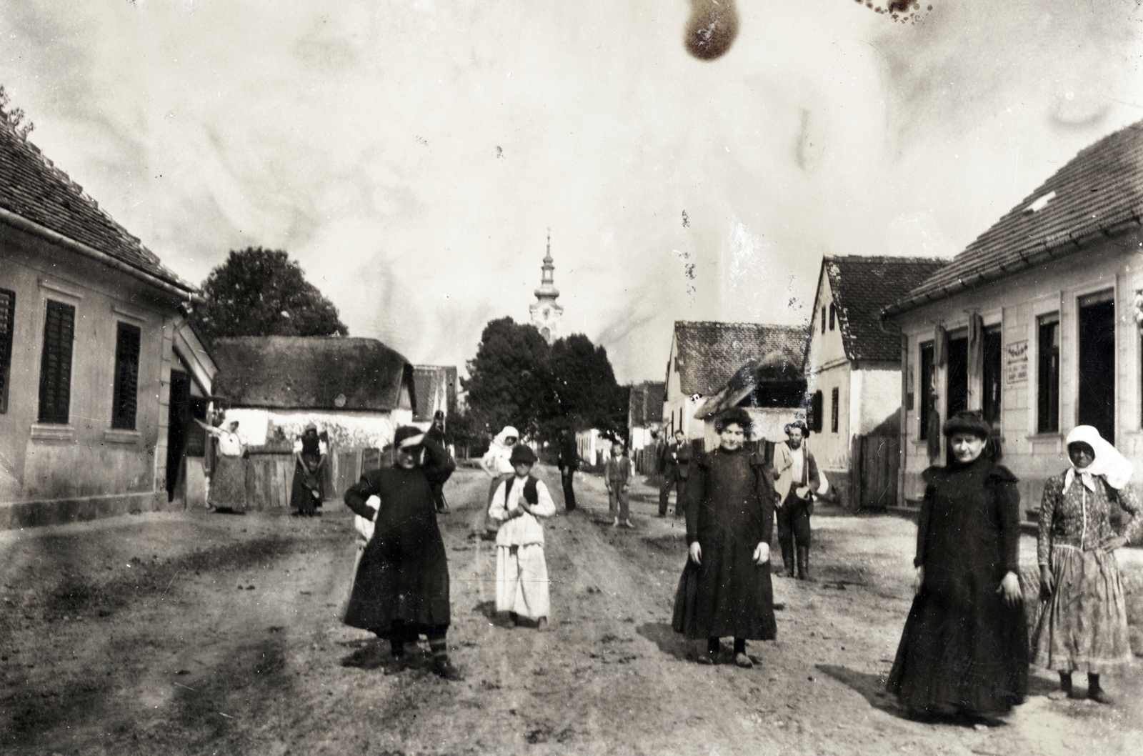 1923, Jakucs János, Honti család, népviselet, Fortepan #220725