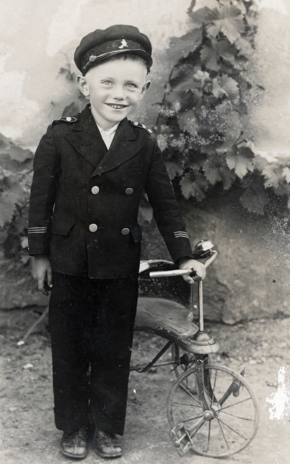 Slovakia, 1936, Matthaeidesz Konrád, kid's bicycle, Fortepan #220853