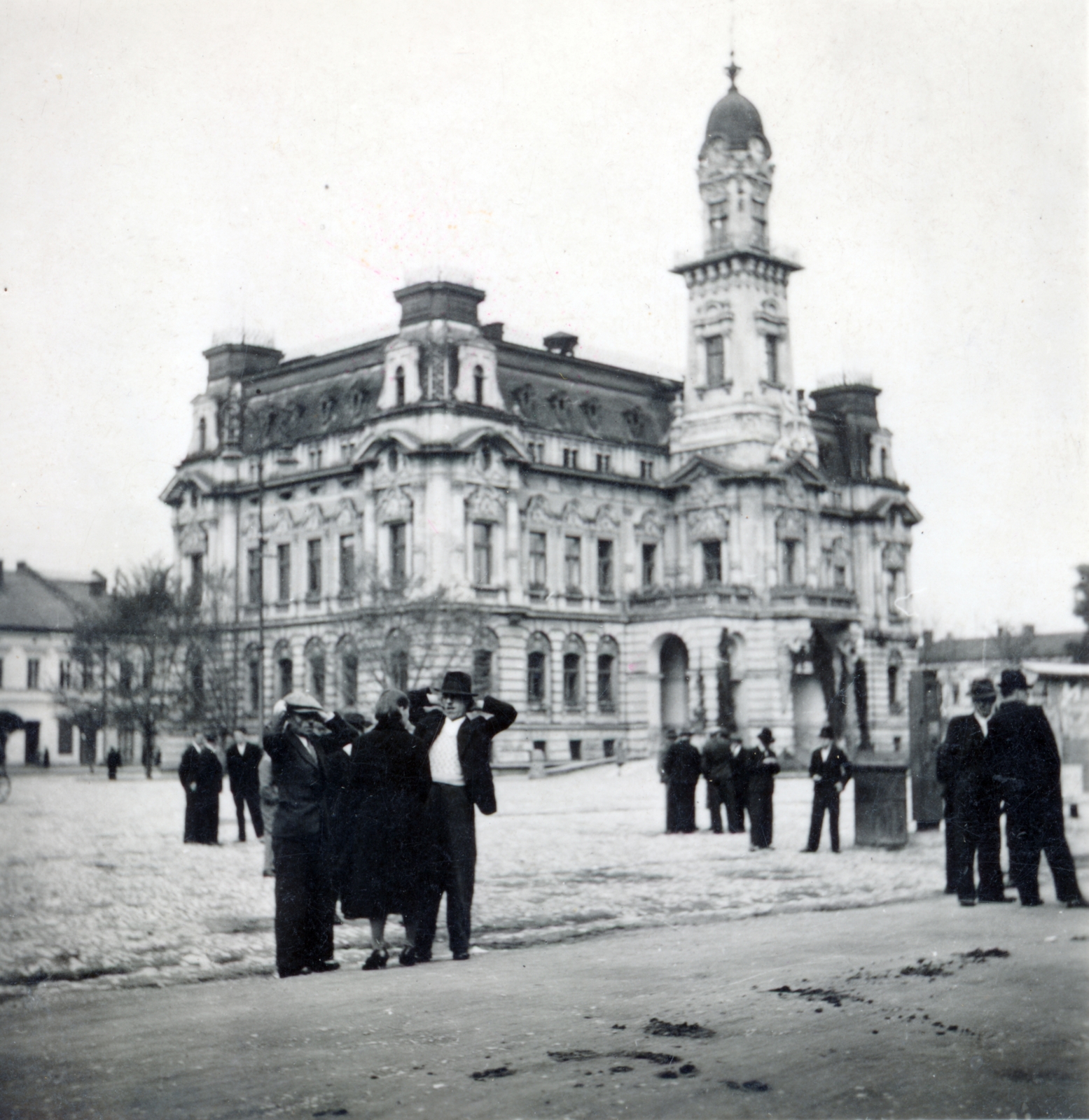 Lengyelország, Újszandec, Rynek, Városháza., 1929, Okos-Udvarhelyi, Fortepan #221067