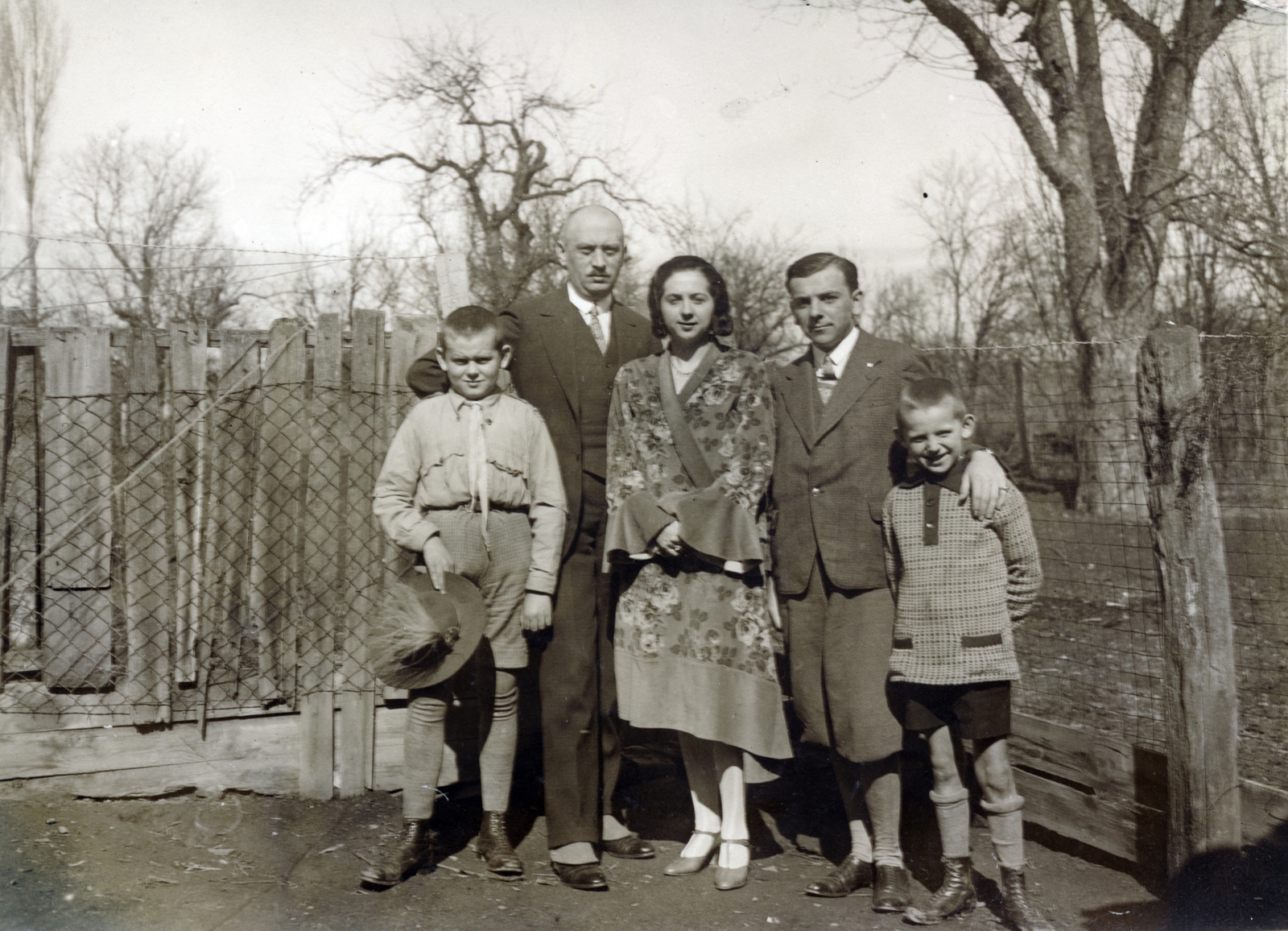1930, Laborcz György, cserkész, család, Fortepan #221229