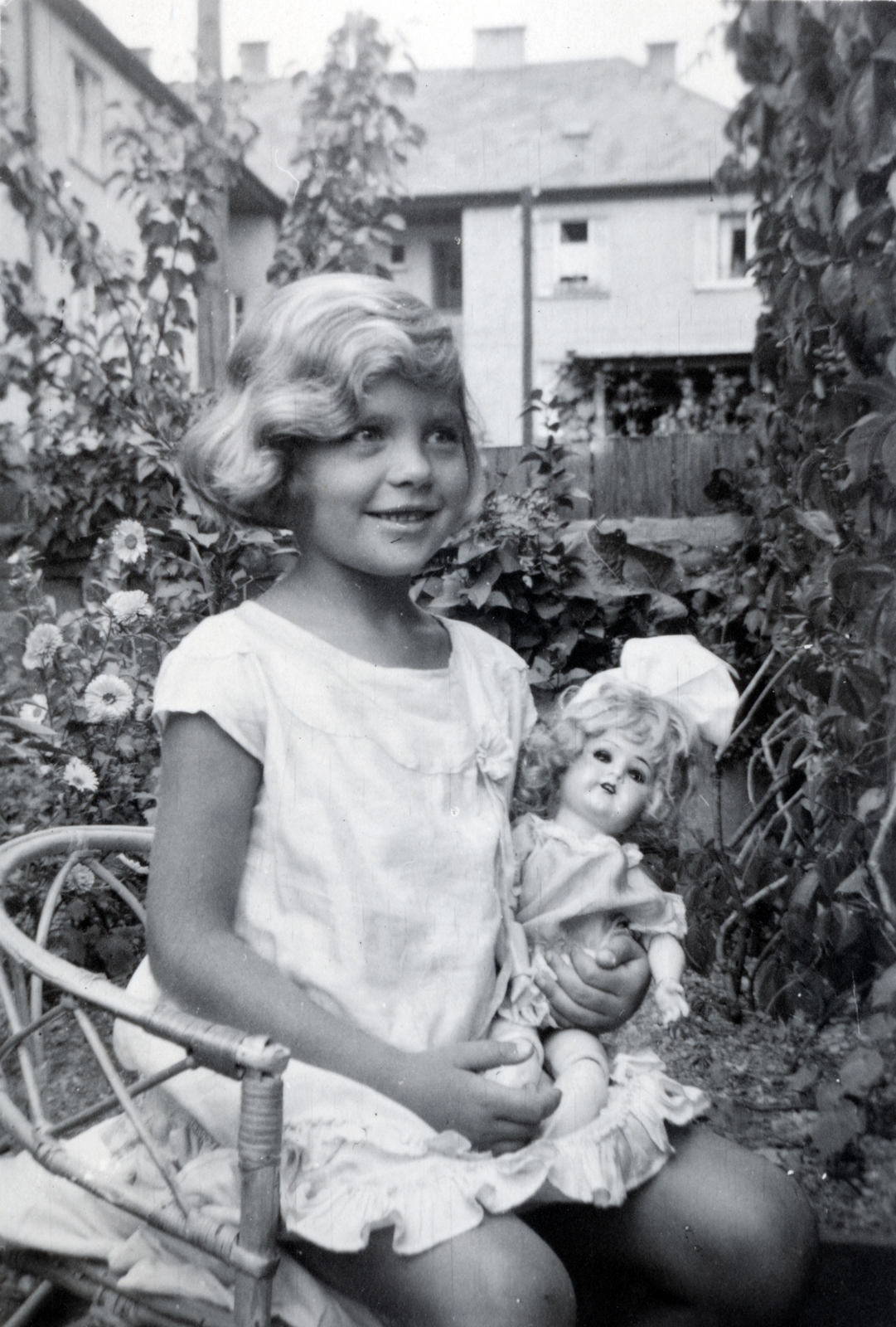1933, Laborcz György, doll, toy, smile, girl, Fortepan #221274