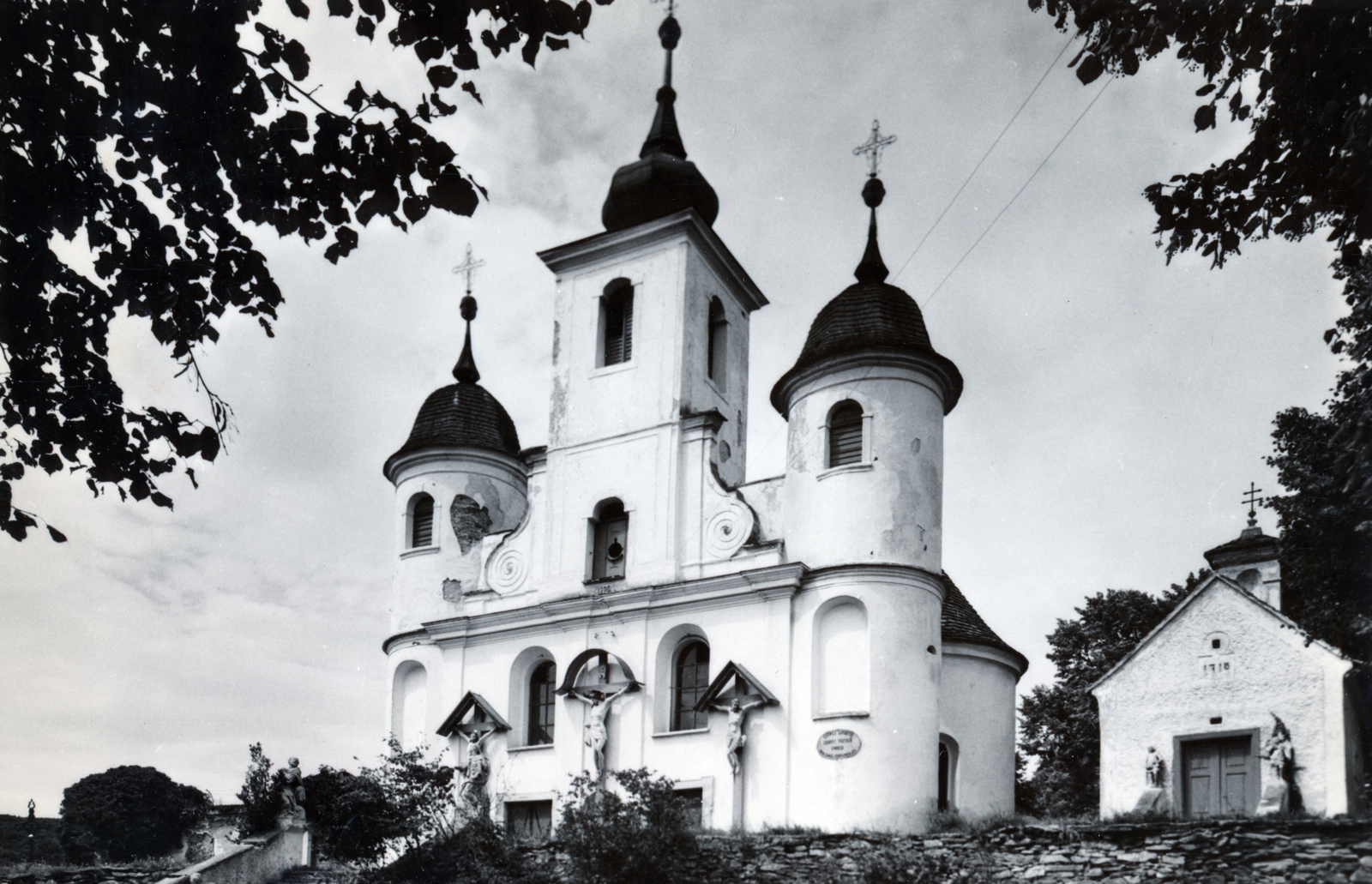 Hungary, Kőszeg, Kálvária-templom., 1940, Tóth Károly, Fortepan #221408