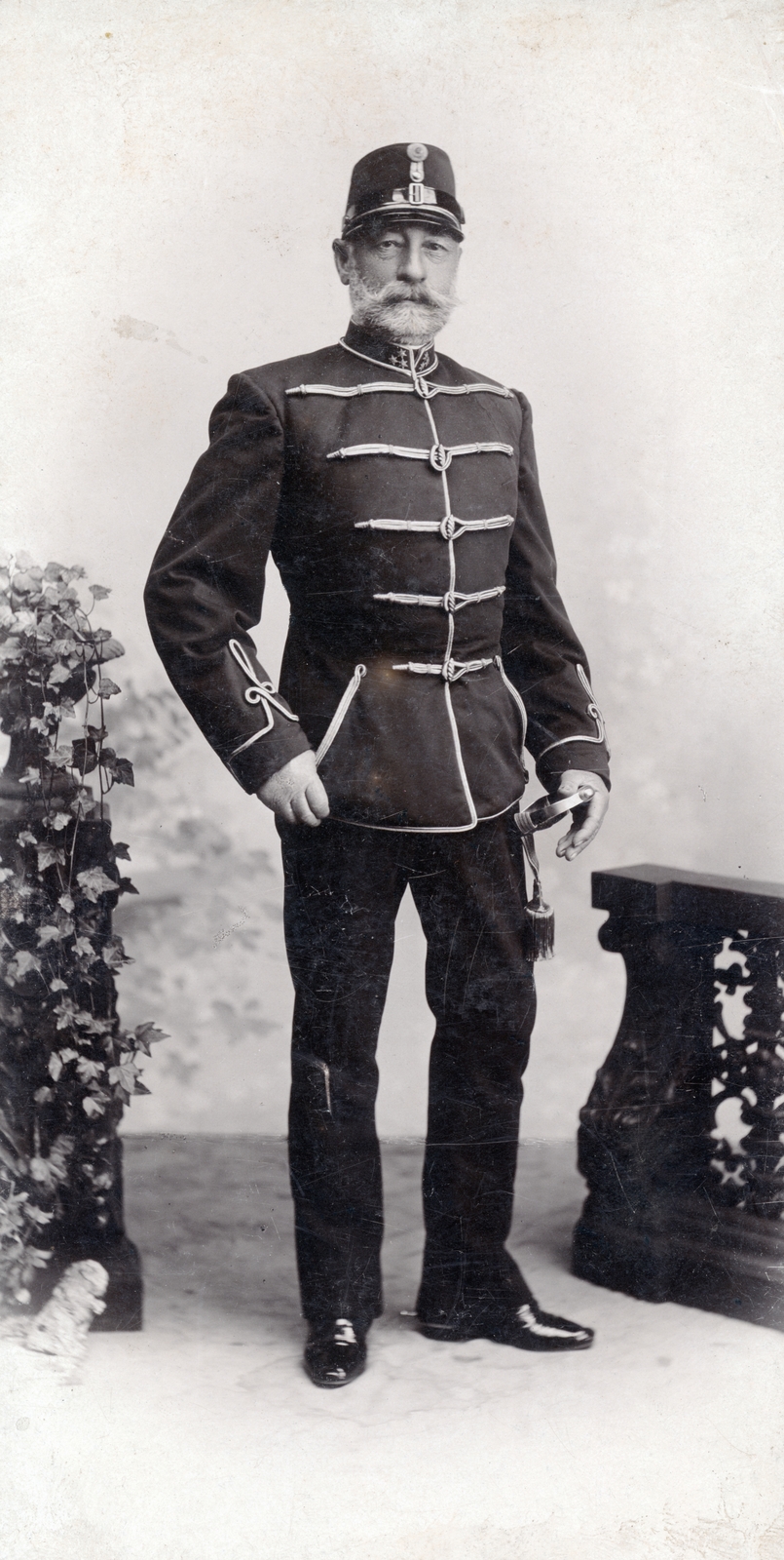 1907, Fekete Bernadette, kardbojt, katona, Fortepan #221459