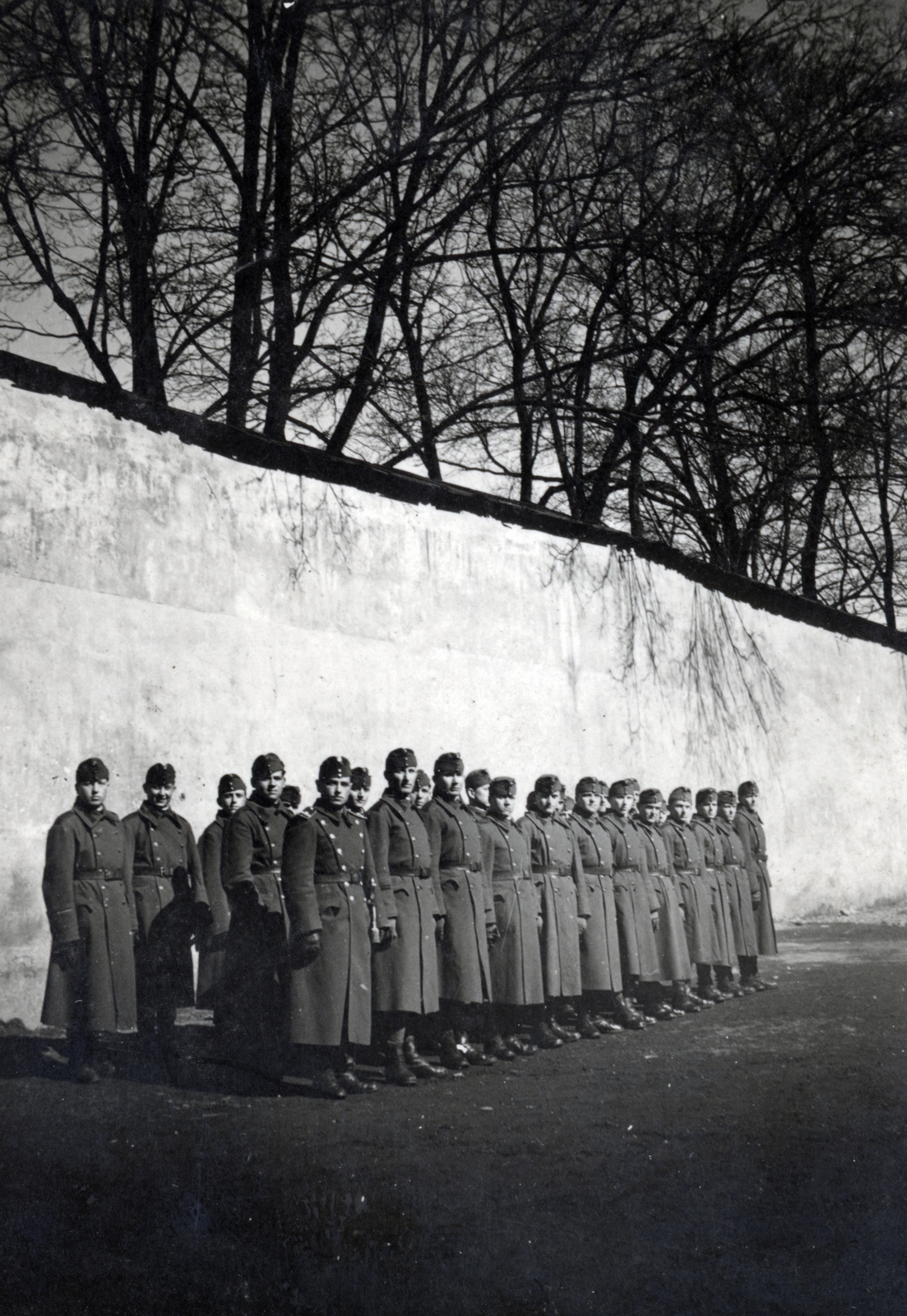 1939, Garamvölgyi Lajos, soldier, line-up, Fortepan #221838