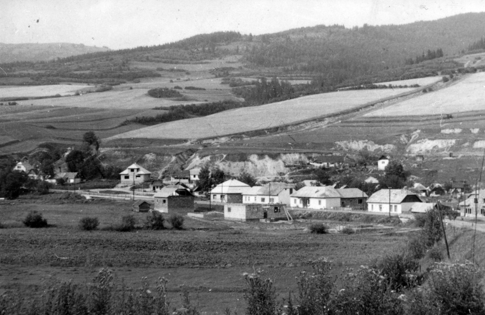 1951, Nasztanovics Ferenc, picture, village, valley, Fortepan #222022