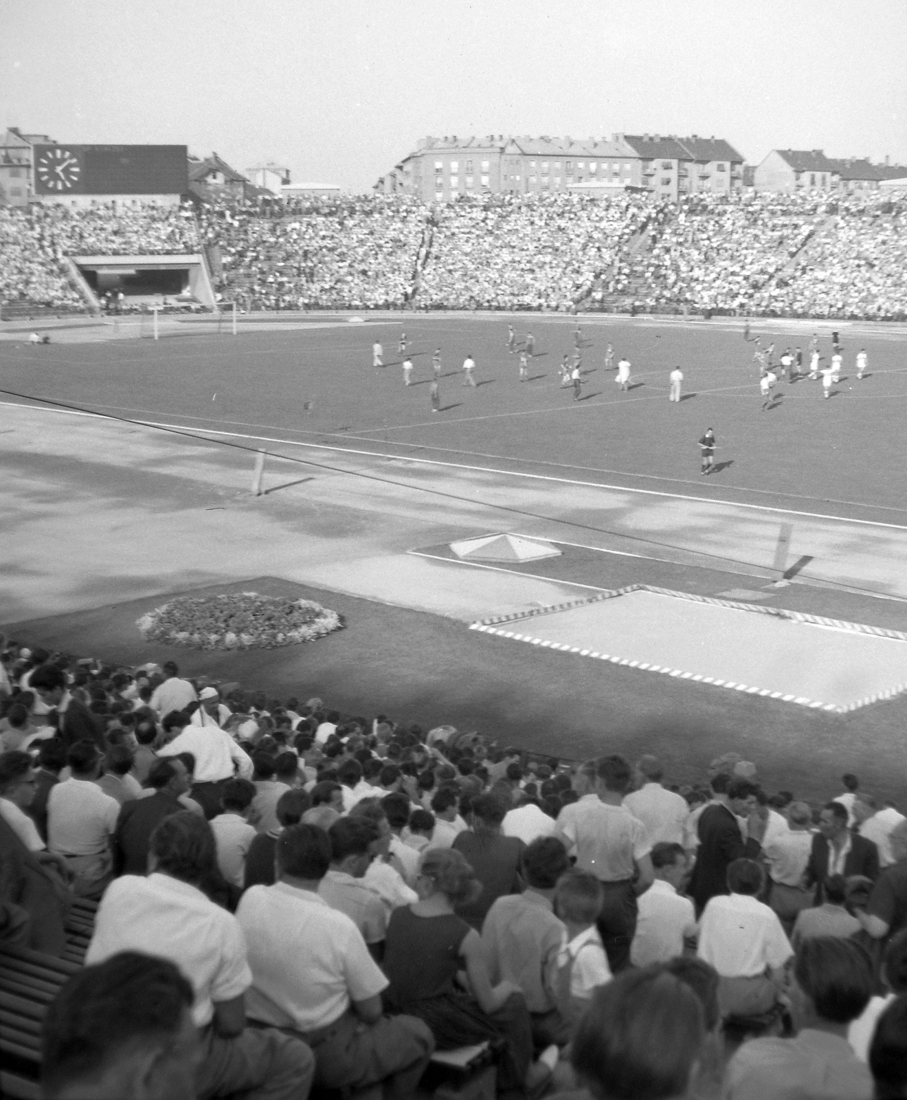 Magyarország, Népstadion, Budapest XIV., 1957, Fortepan/Album002, sport, Budapest, Fortepan #22203