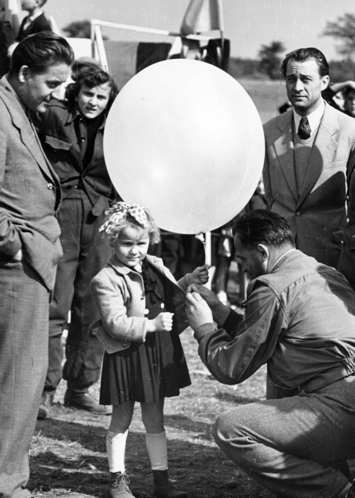 1953, Nasztanovics Ferenc, baloon, Fortepan #222042