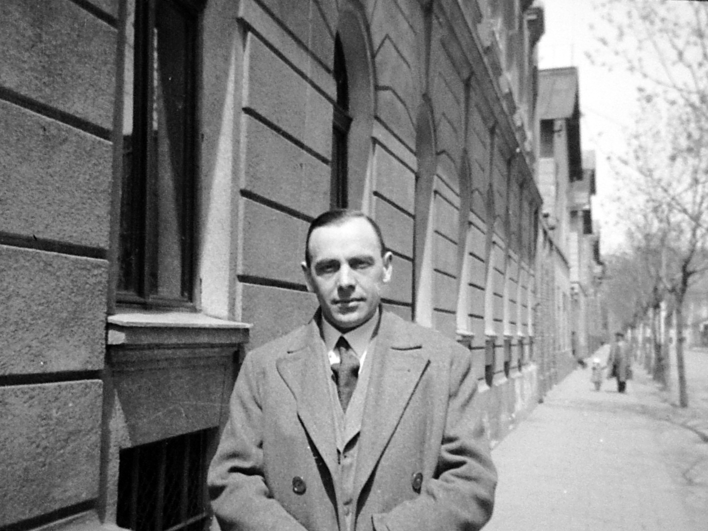 1930, Fortepan, portrait, street view, man, Fortepan #2224