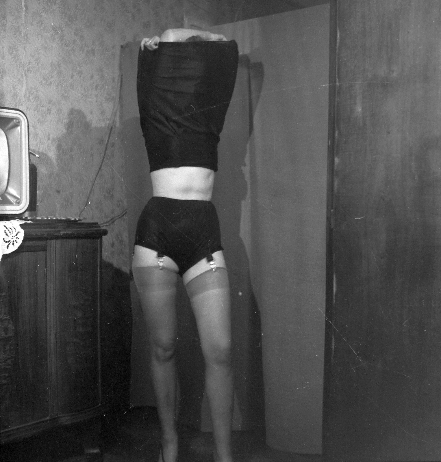 1959, Pálfi Balázs, erotica, Fortepan #22247