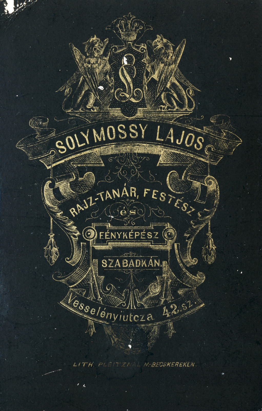 Szabadka, 1900, Milkó, hátlap, fényképész, műterem, Fortepan #222586