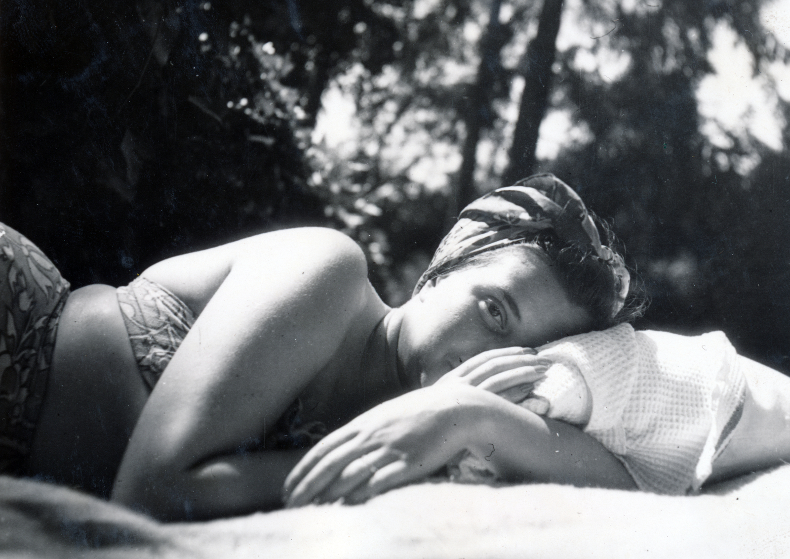 1937, Sík Endre, daydreaming, Fortepan #222596