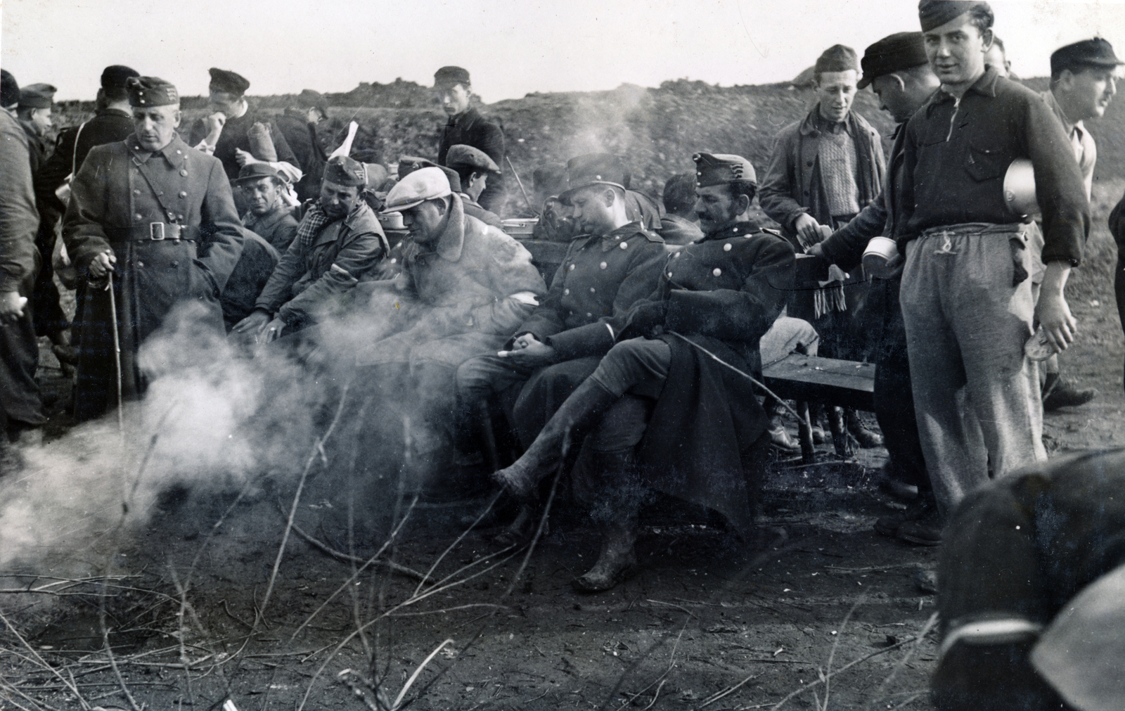 1942, Sík Endre, munkaszolgálatos, Fortepan #222685