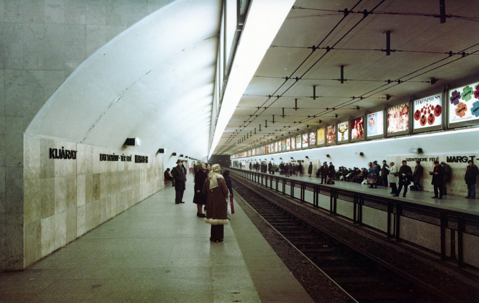 1974, Fortepan/Album058, colorful, commuter train, Fortepan #222713