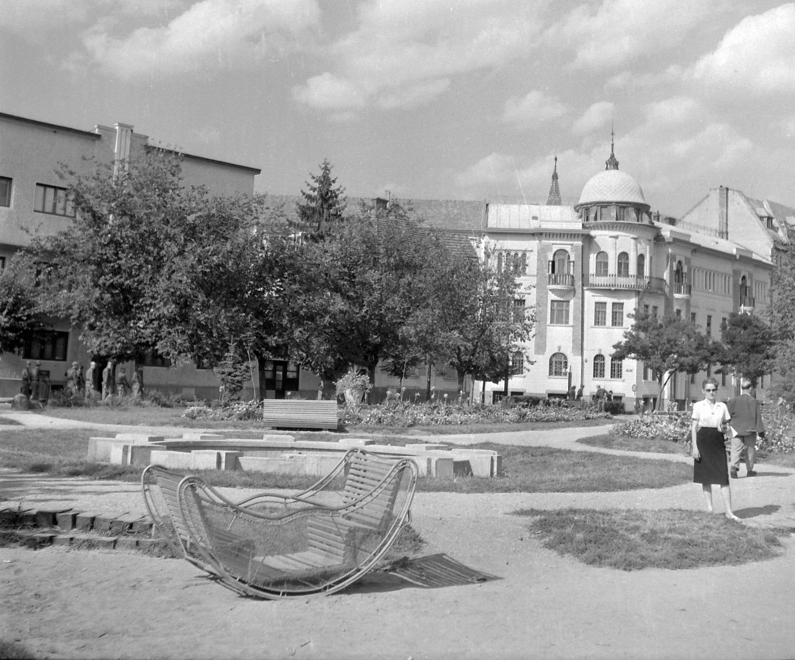 Románia,Erdély, Marosvásárhely, Piata Bulgarilor (Bolgárok tere)., 1961, Pálfi Balázs, Fortepan #22272