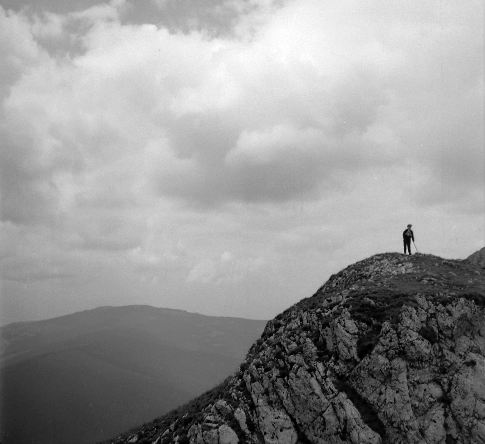Romania,Transylvania, 1961, Pálfi Balázs, mountain, rock, Fortepan #22281