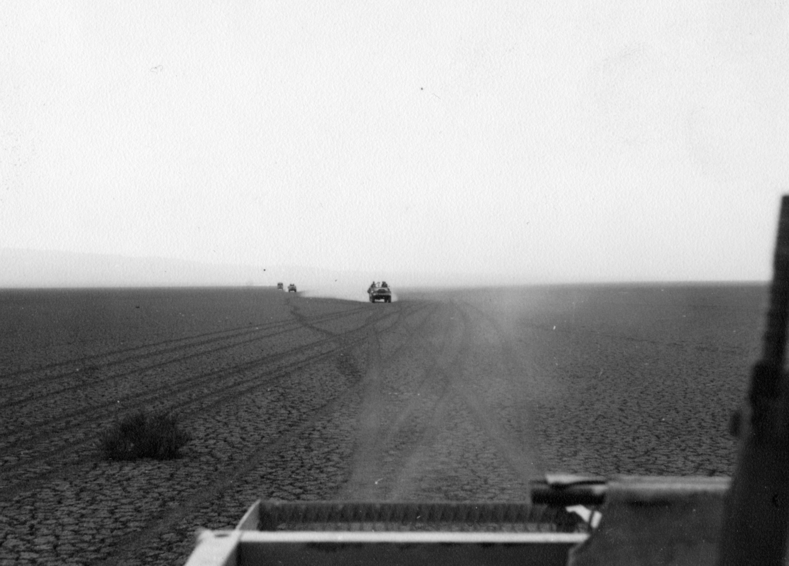 a Francia Idegenlégió 13. könnyűdandár 4. századának katonái gyakorlaton., 1969, Szöllősi Lászlóné, off-roader, desert, Fortepan #222820