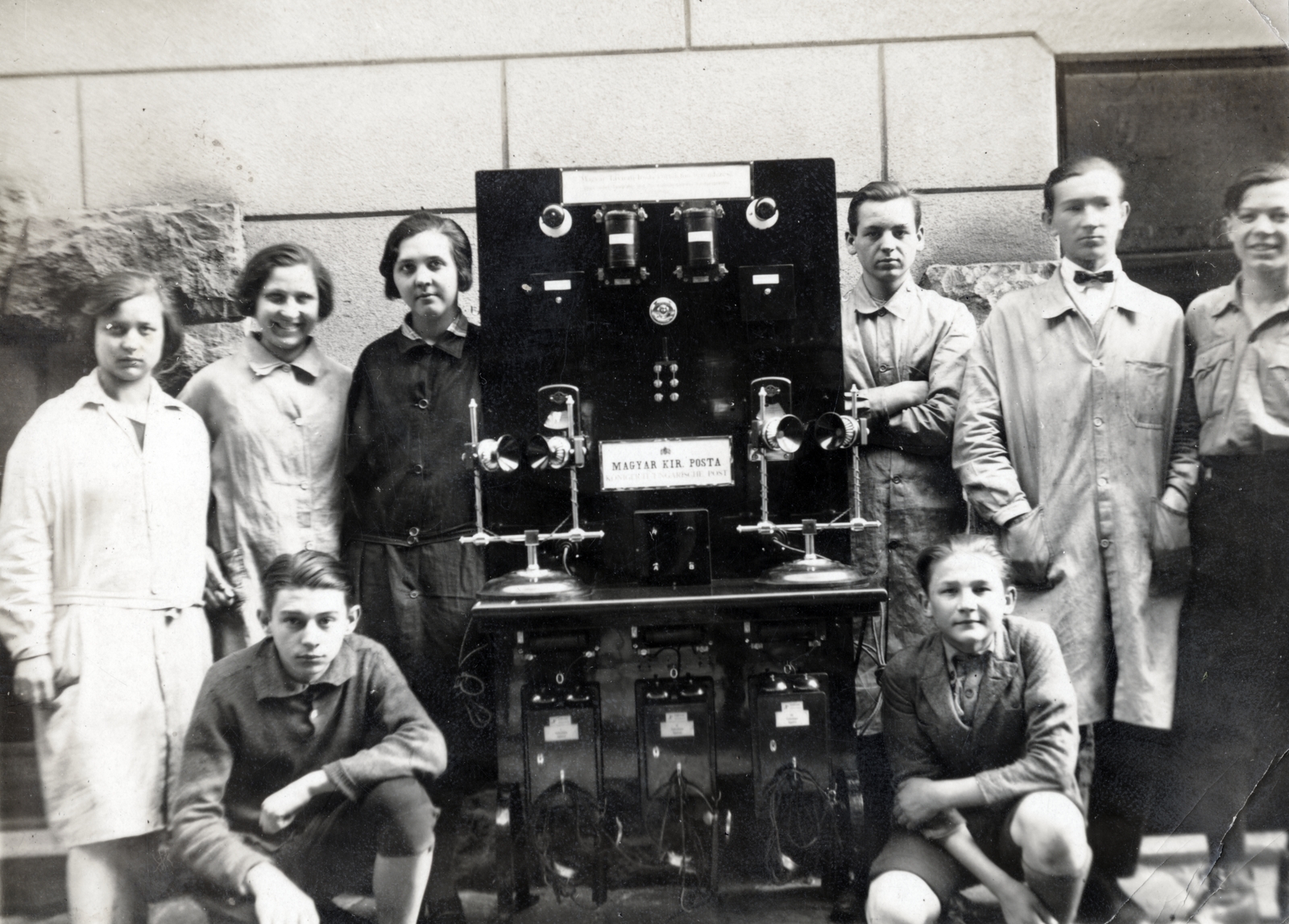 1929, Szöllősi Lászlóné, telephone exchange, Fortepan #222841