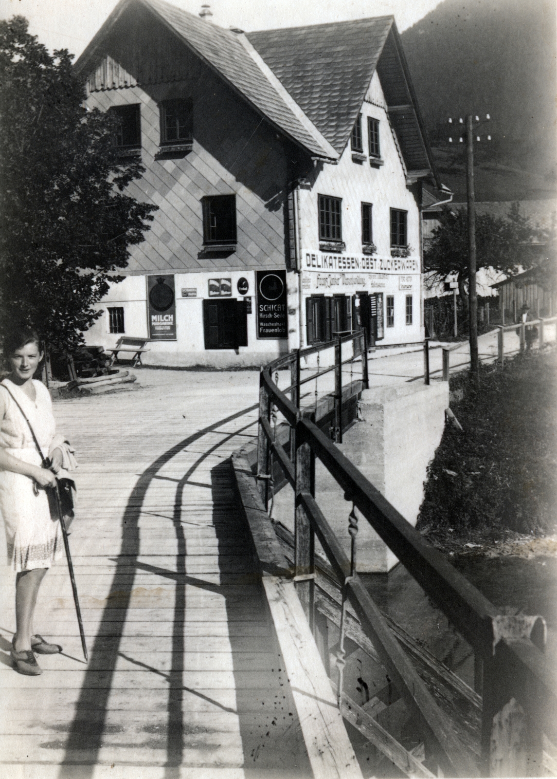 1935, Schilberszky, shadow, railing, Fortepan #222890