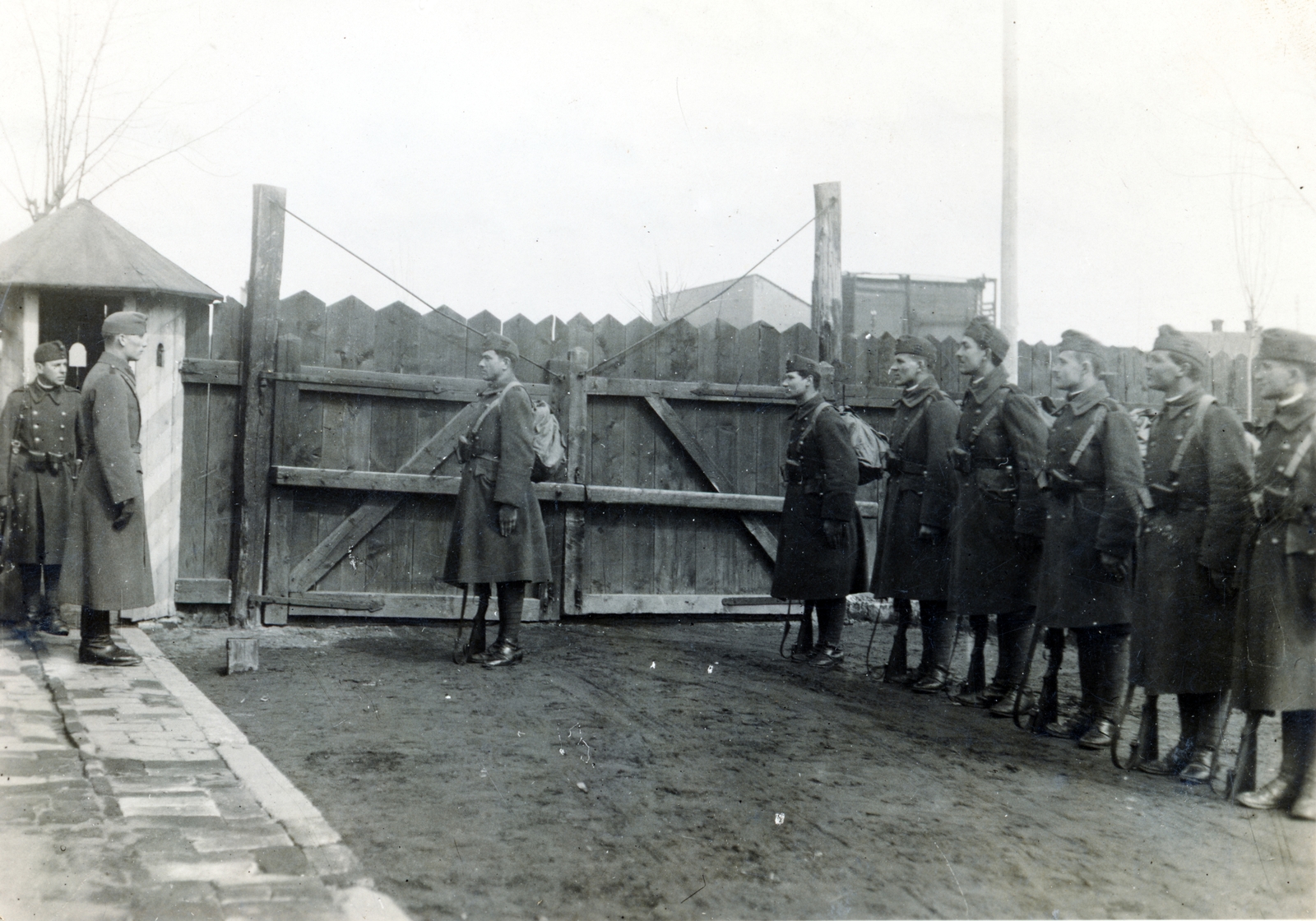 1932, Major Lajos, hátizsák, Fortepan #222999