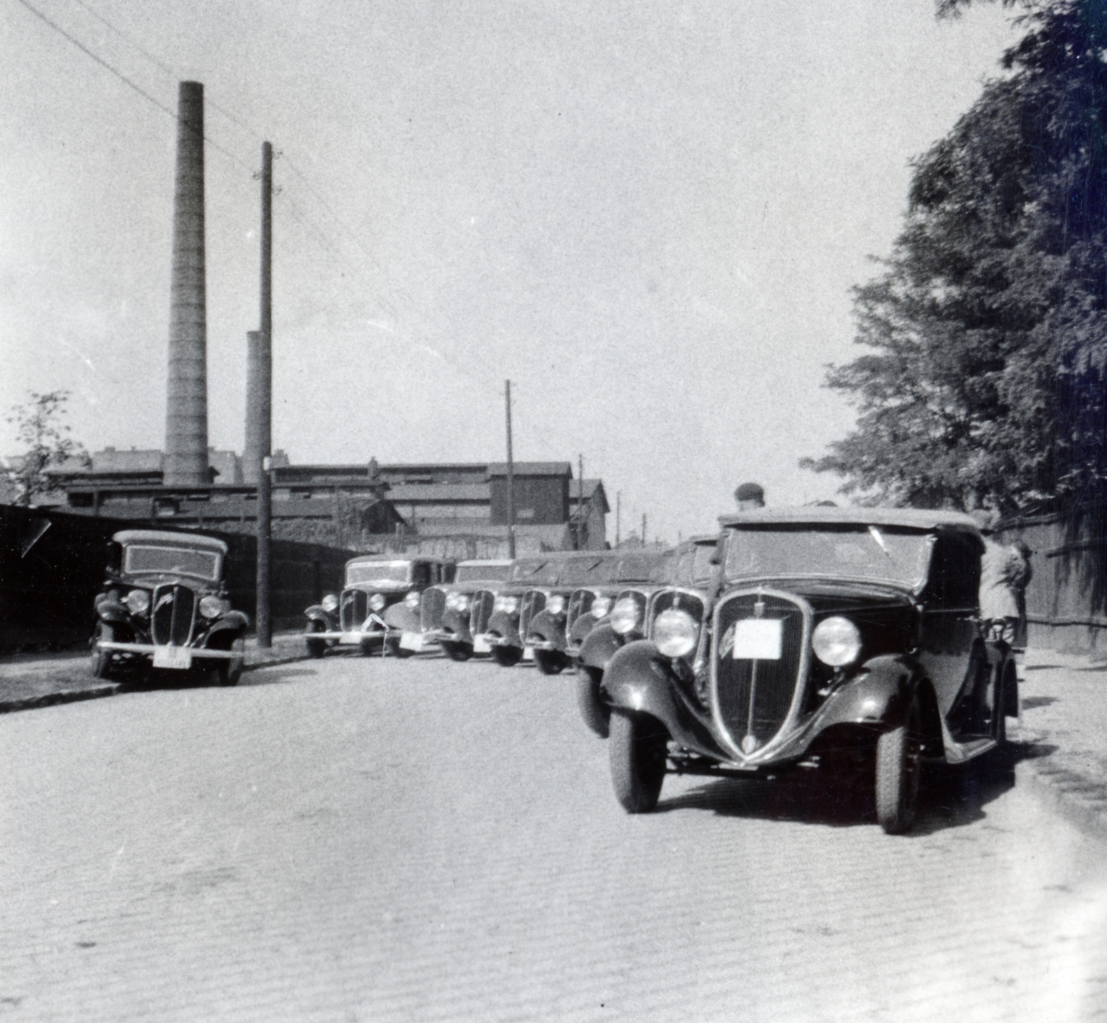 1936, Róna Annamária, Fiat 508 Balilla, Fiat-márka, Fortepan #223351