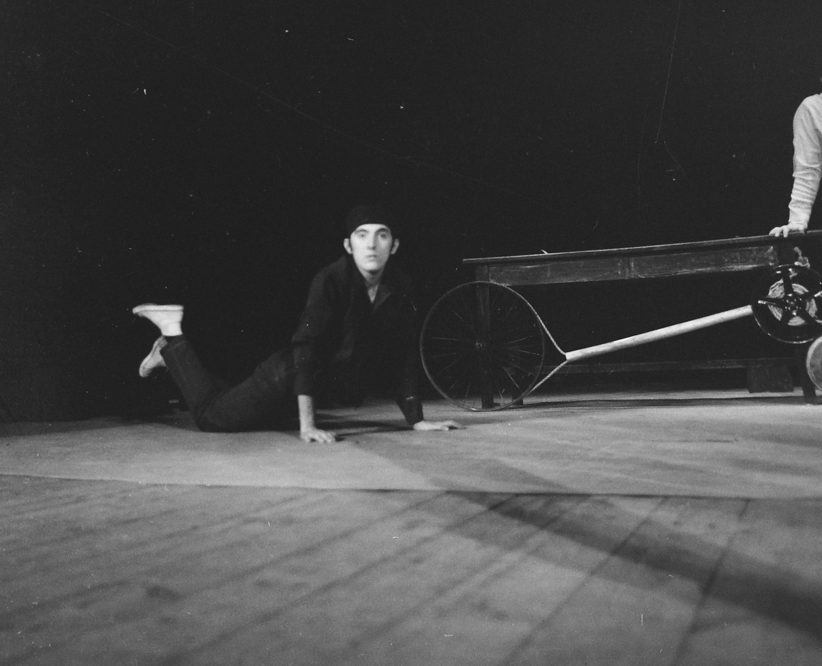 Hungary, Budapest V., Günter Grass: Még 10 perc Buffalóig (Universitas, rendezte Bodnár Sándor)., 1973, Kádas Tibor, art of theater, stage, theater performance, Budapest, Fortepan #22341