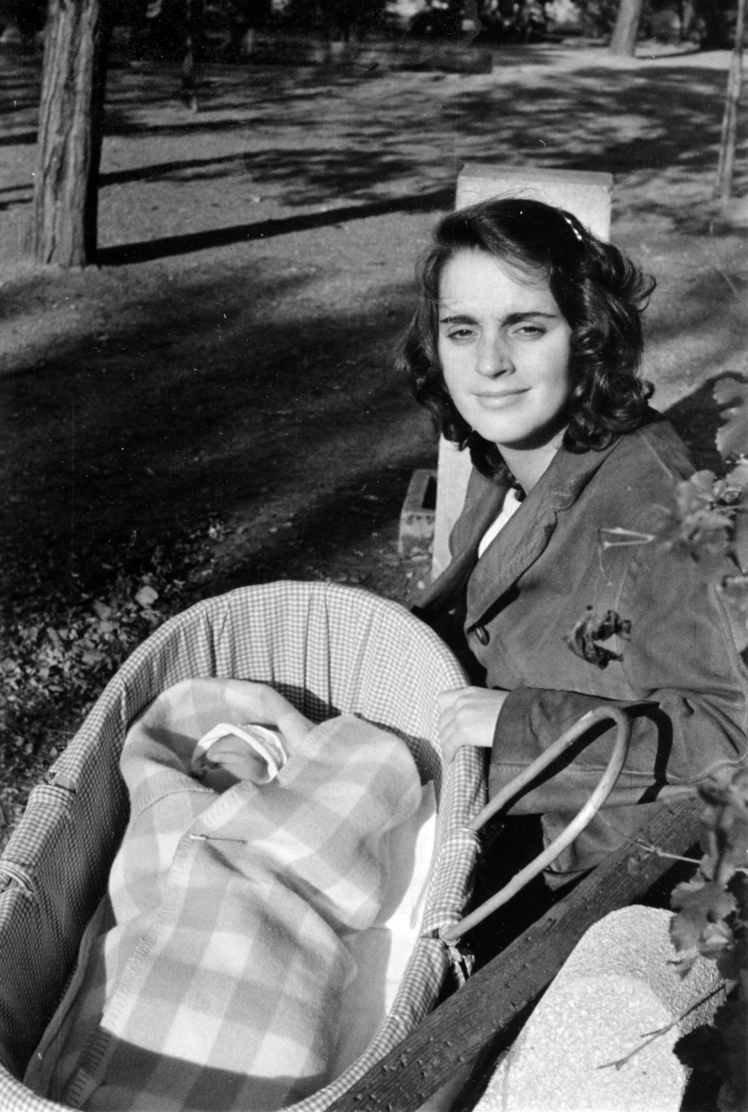 1968, Kádár Anna, newborn, Fortepan #223639