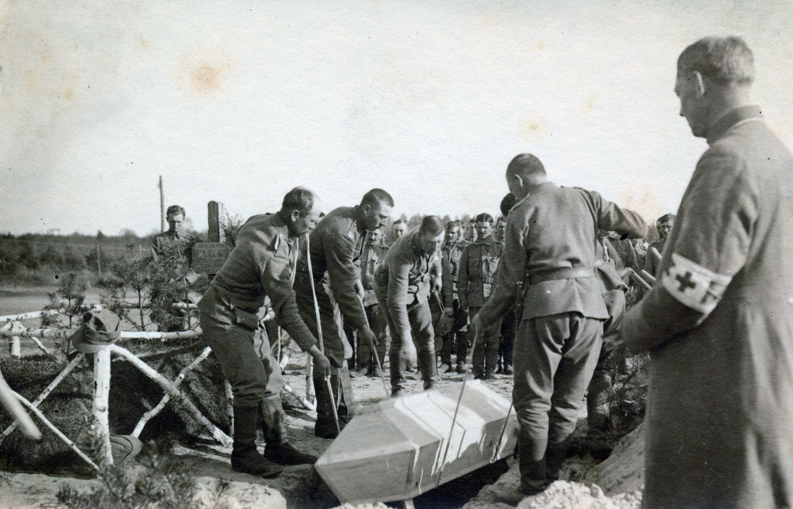 1917, Kellerné Alánt Andrea, funeral, Fortepan #223779