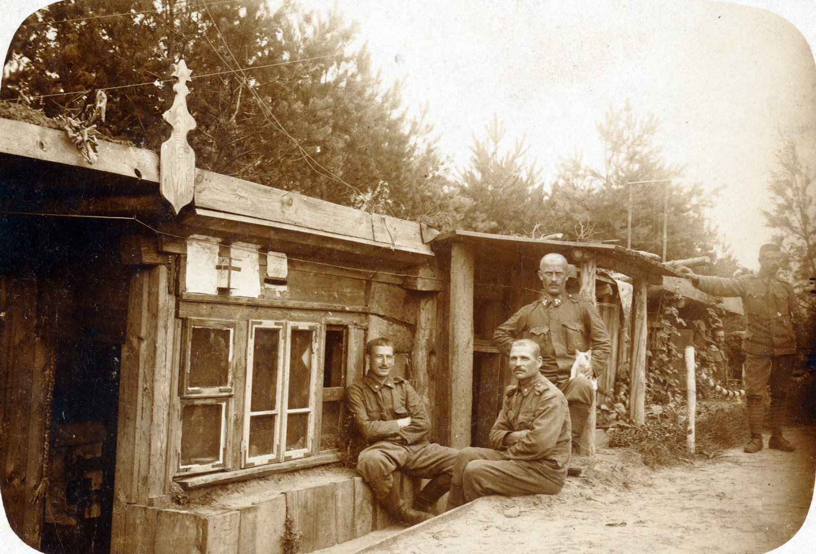 1916, Kellerné Alánt Andrea, Fortepan #223829