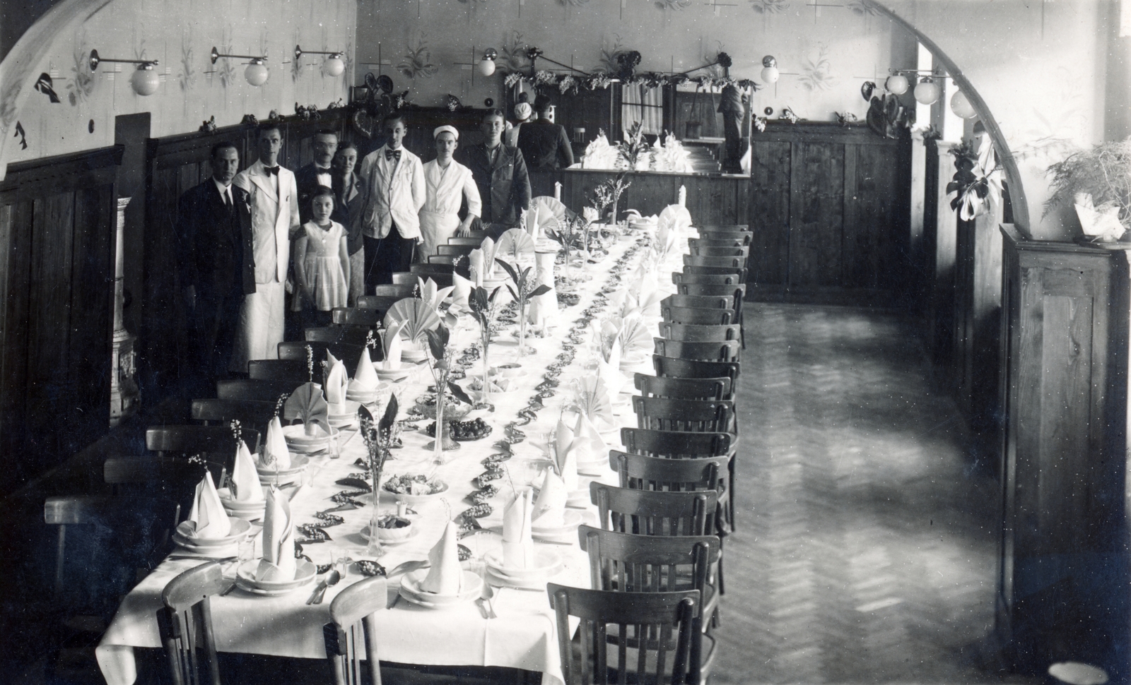 Romania,Transylvania, Ordorheiu Secuiesc, Szabó Károly vendéglője (később Székelyudvarhelyi Városi Könyvtár)., 1936, Kálnoki Kis Sándor, Fortepan #223855