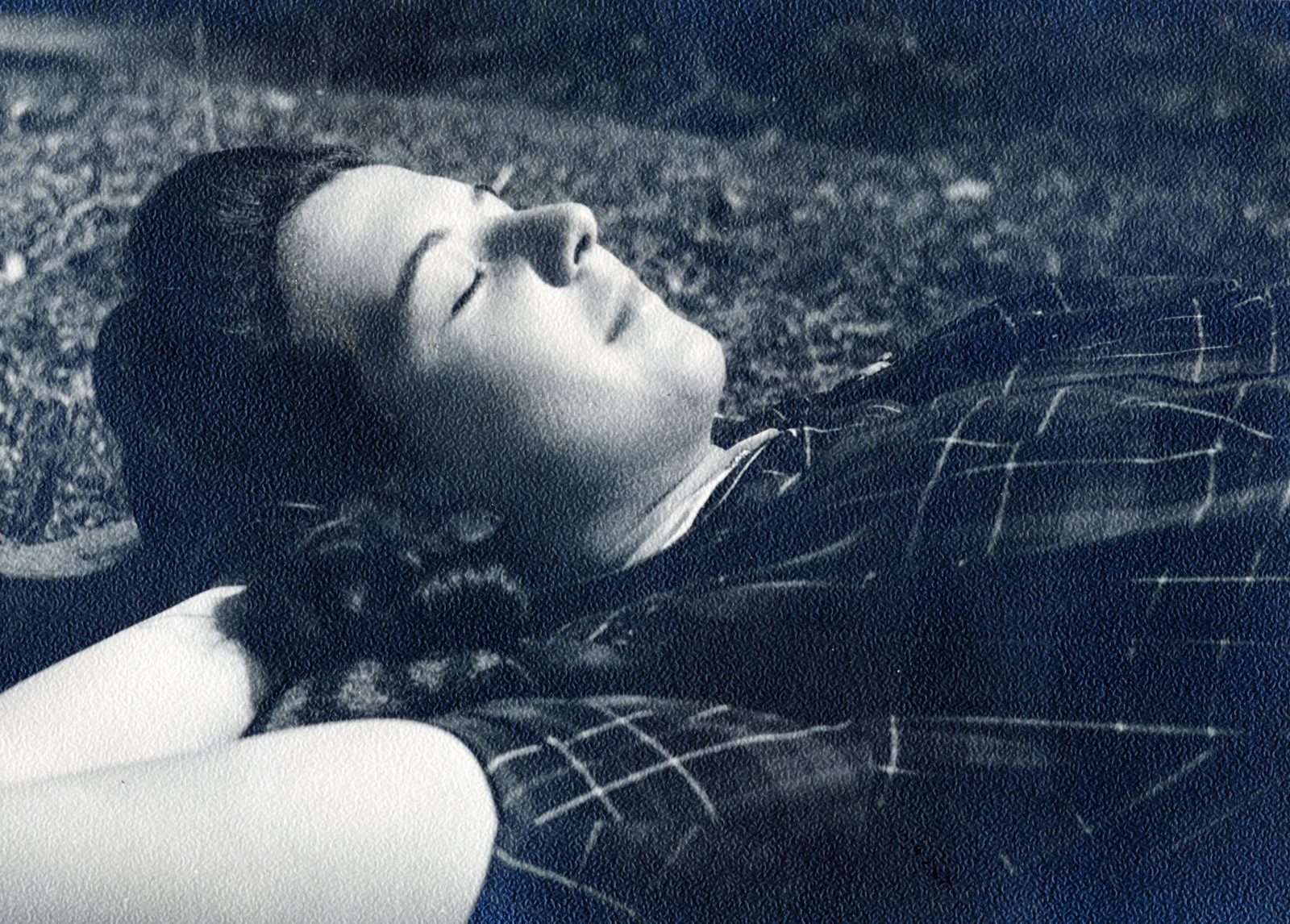 1941, Kádár Anna, lady, relaxation, sleeping, hands behind the head, Fortepan #223921