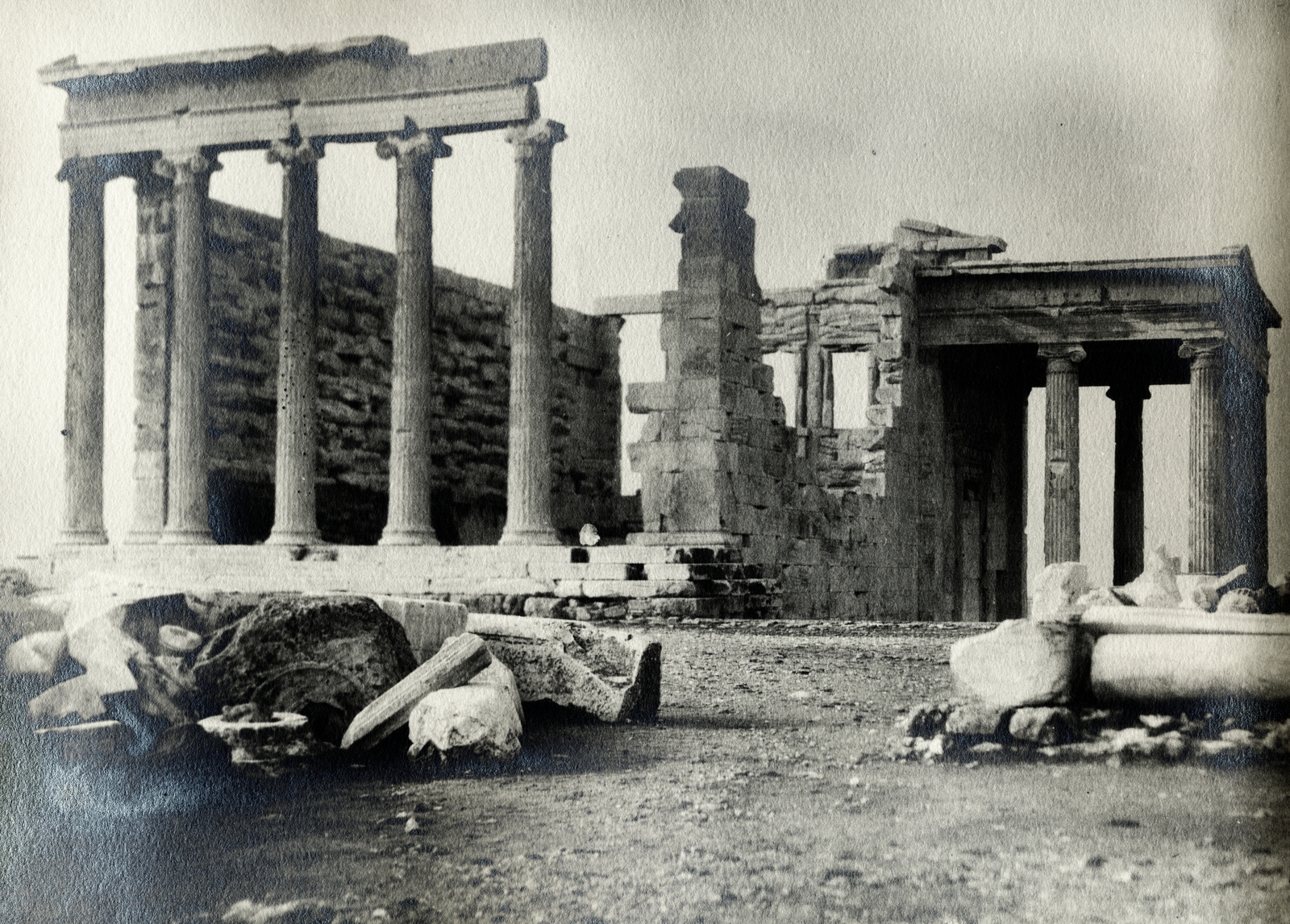 Görögország, Athén, Akropolisz, Erekhtheion., 1928, Egri János, rom, antik kultúra, Fortepan #223971
