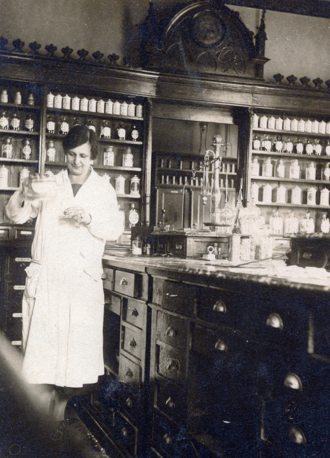 1927, Fortepan/Album080, pharmacy, Fortepan #224053
