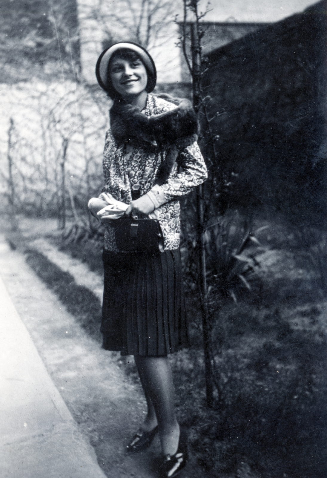 1931, Kovács Györgyi, portré, elegancia, Fortepan #224427