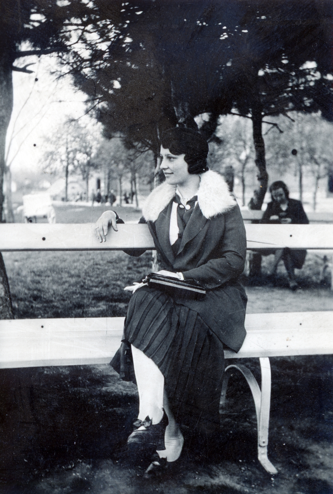 1931, Kovács Györgyi, portrait, Fortepan #224431