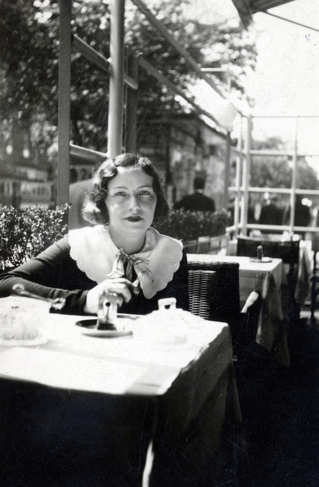 1934, Kovács Györgyi, portrait, lady, Fortepan #224451