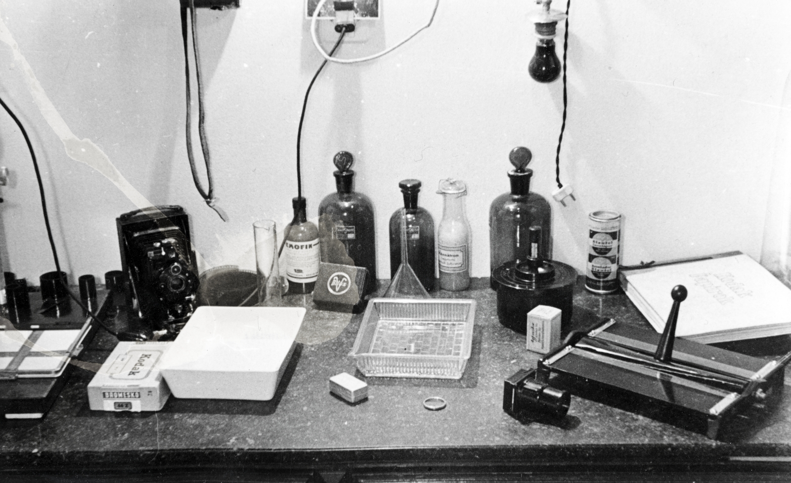 1934, Kovács Györgyi, photo equipment, Fortepan #224548