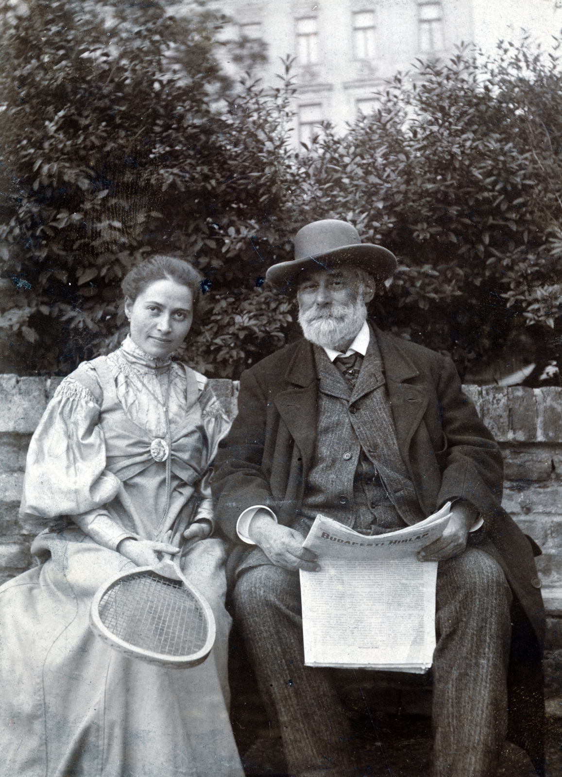 1906, Lechner hagyaték, double portrait, Fortepan #224925